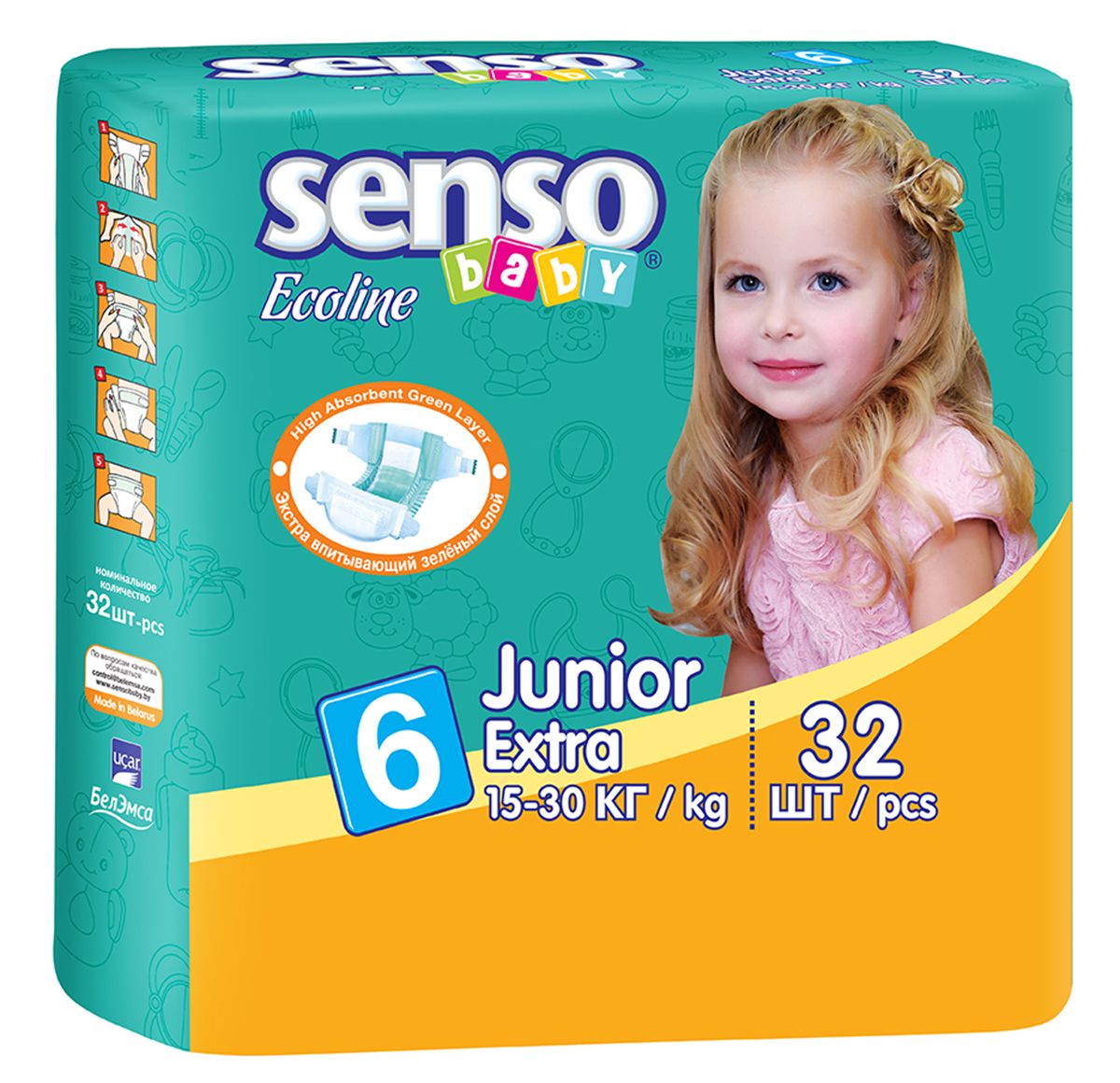 Senso Baby Ecoline  Junior Extra 15-30  32 