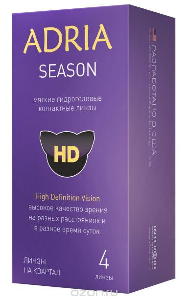 Adria Контактные линзы Morning Q38 / 4 шт / -6.00 / 8.6 / 14