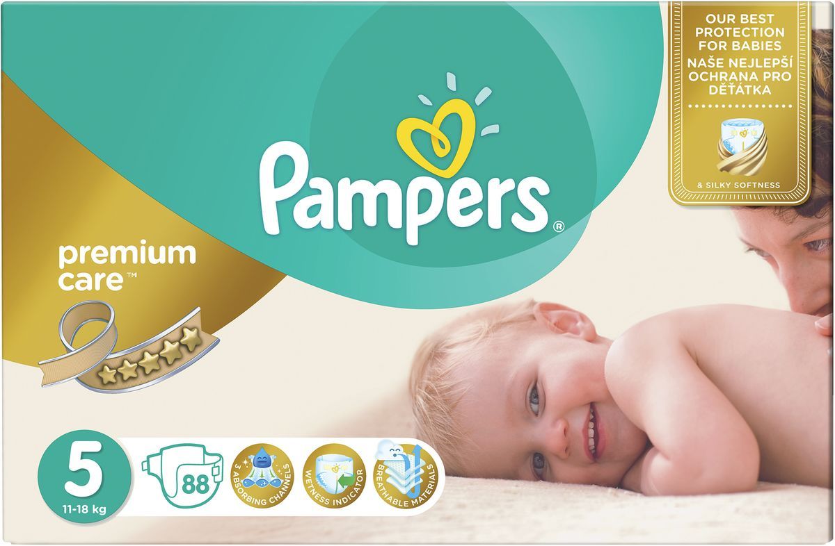 Pampers  Premium Care 11-18  ( 5) 88 