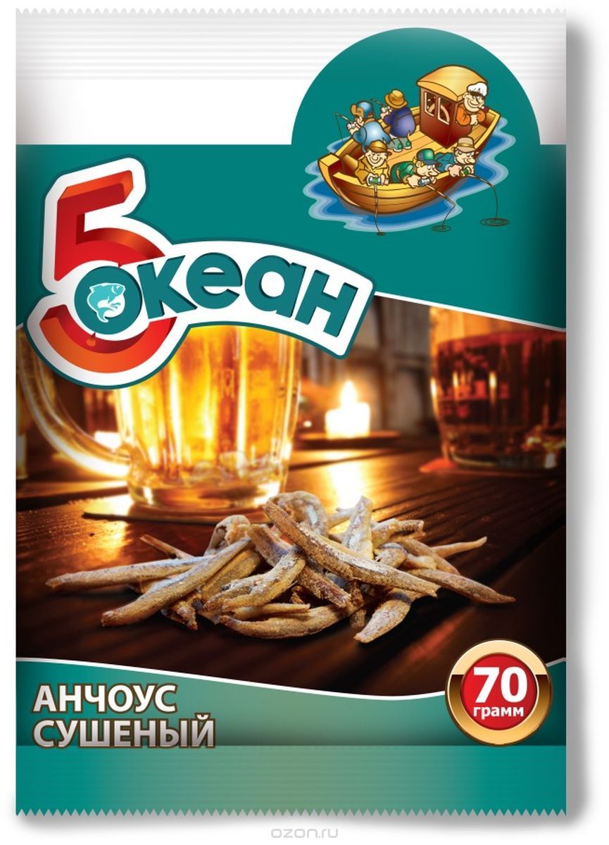 5 Океан анчоус, 70 г