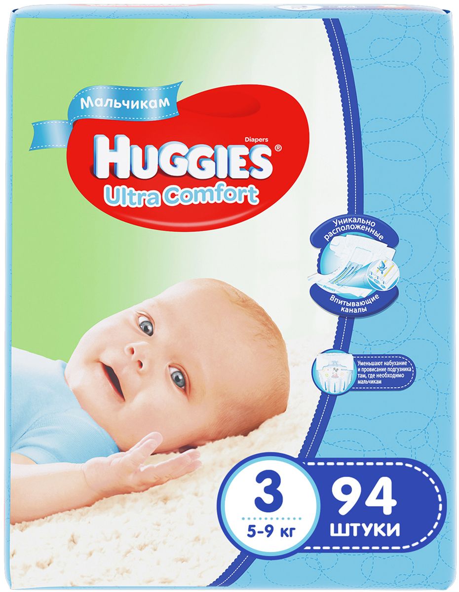 Huggies    Ultra Comfort 5-9  ( 3) 94 