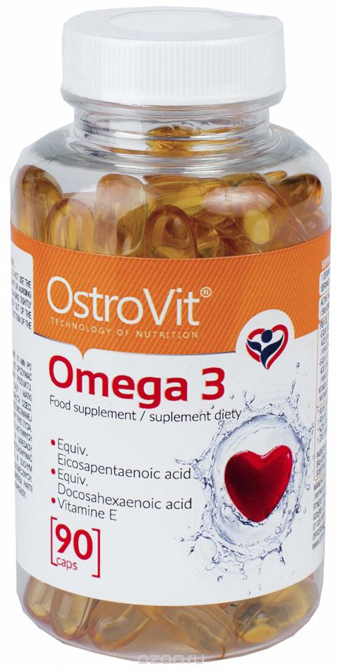 Omega 3 "OstroVit", 90 капсул