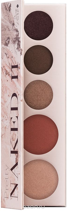 100% Pure Палетка "Pretty Naked II", 14 г