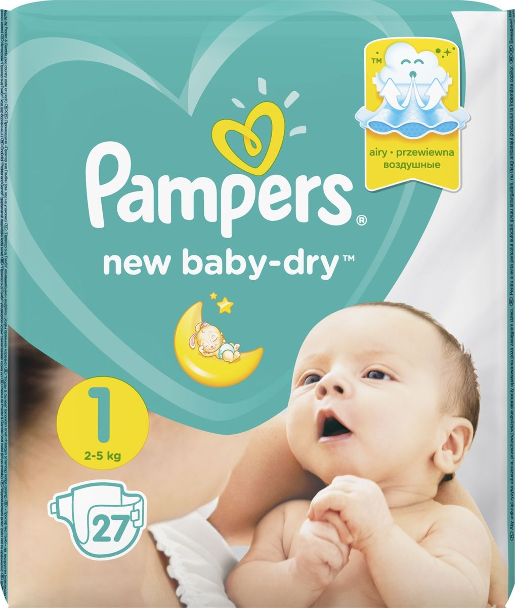 Pampers  New Baby-Dry 2-5  ( 1) 27 