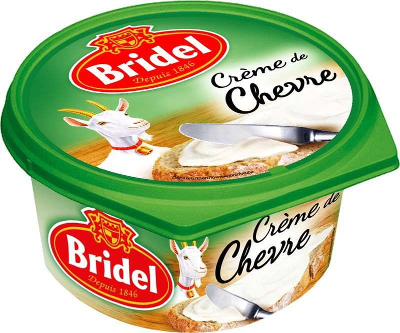  Bridel Creme De Chevre 52%, 125 