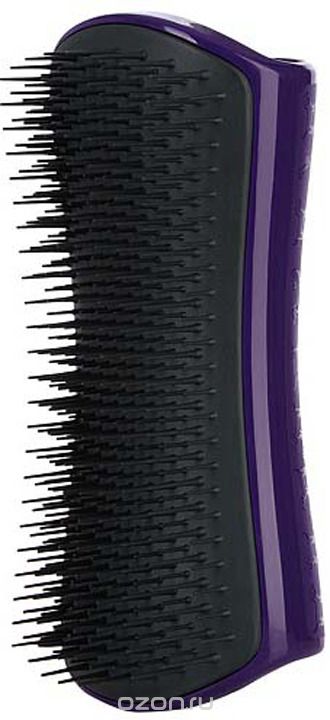     Pet Teezer De-shedding & Dog Grooming Brush Purple & Grey, , -