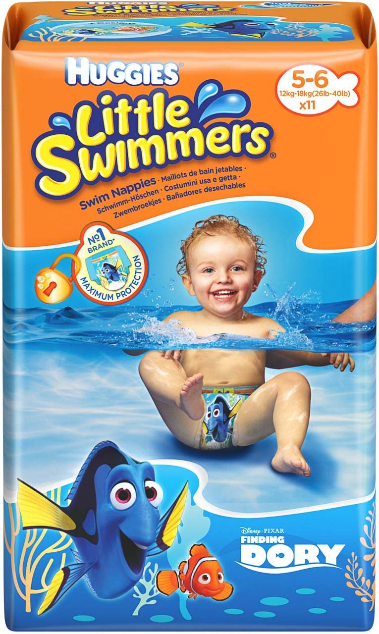 Huggies -   Little Swimmers 5-6 (12-18 ) 11 